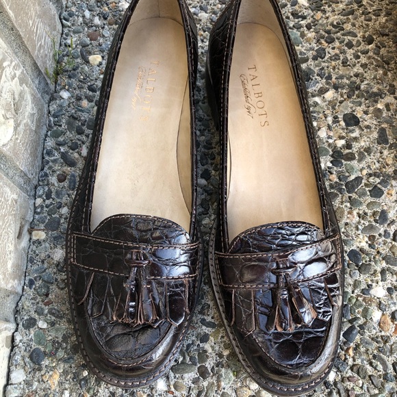 talbots shoes loafers